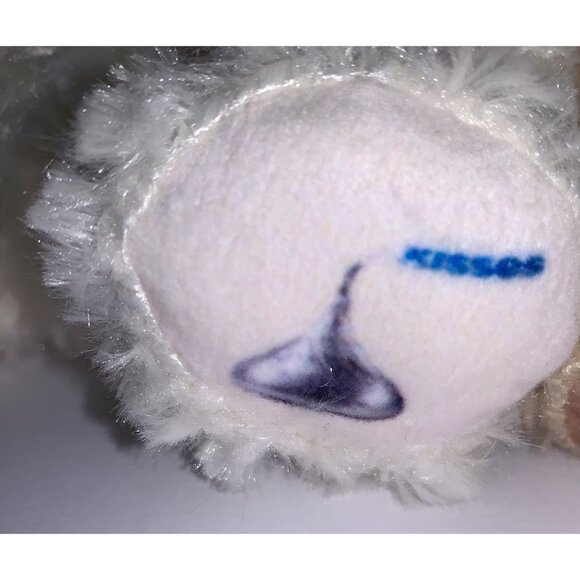 Hersheys Kisses Sealed With A Kiss Plush Bear Set & Solid Milk Chocolate Kiss - Picture 8 of 13